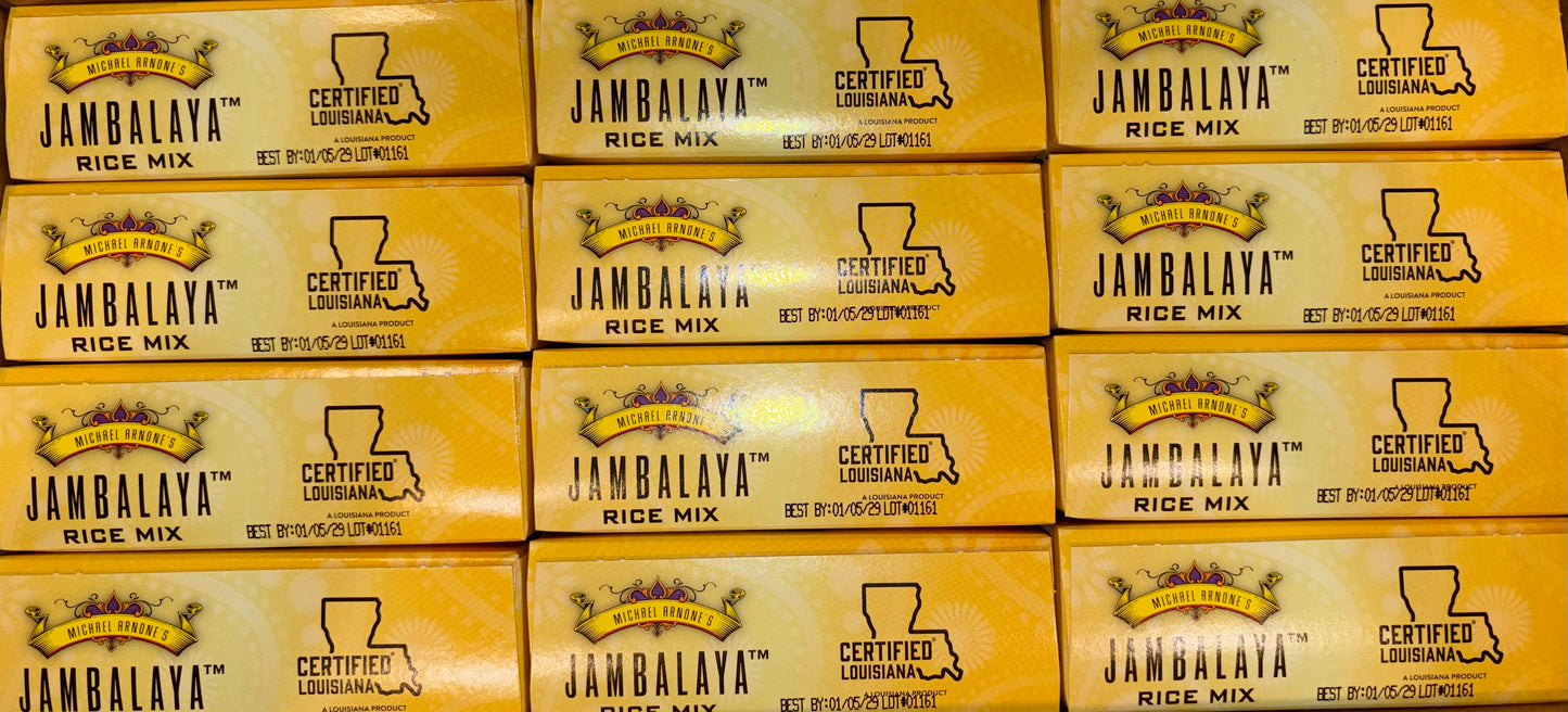Michael Arnone’s Jambalaya Rice Mix 12 Pack. Amazon Pay Avail