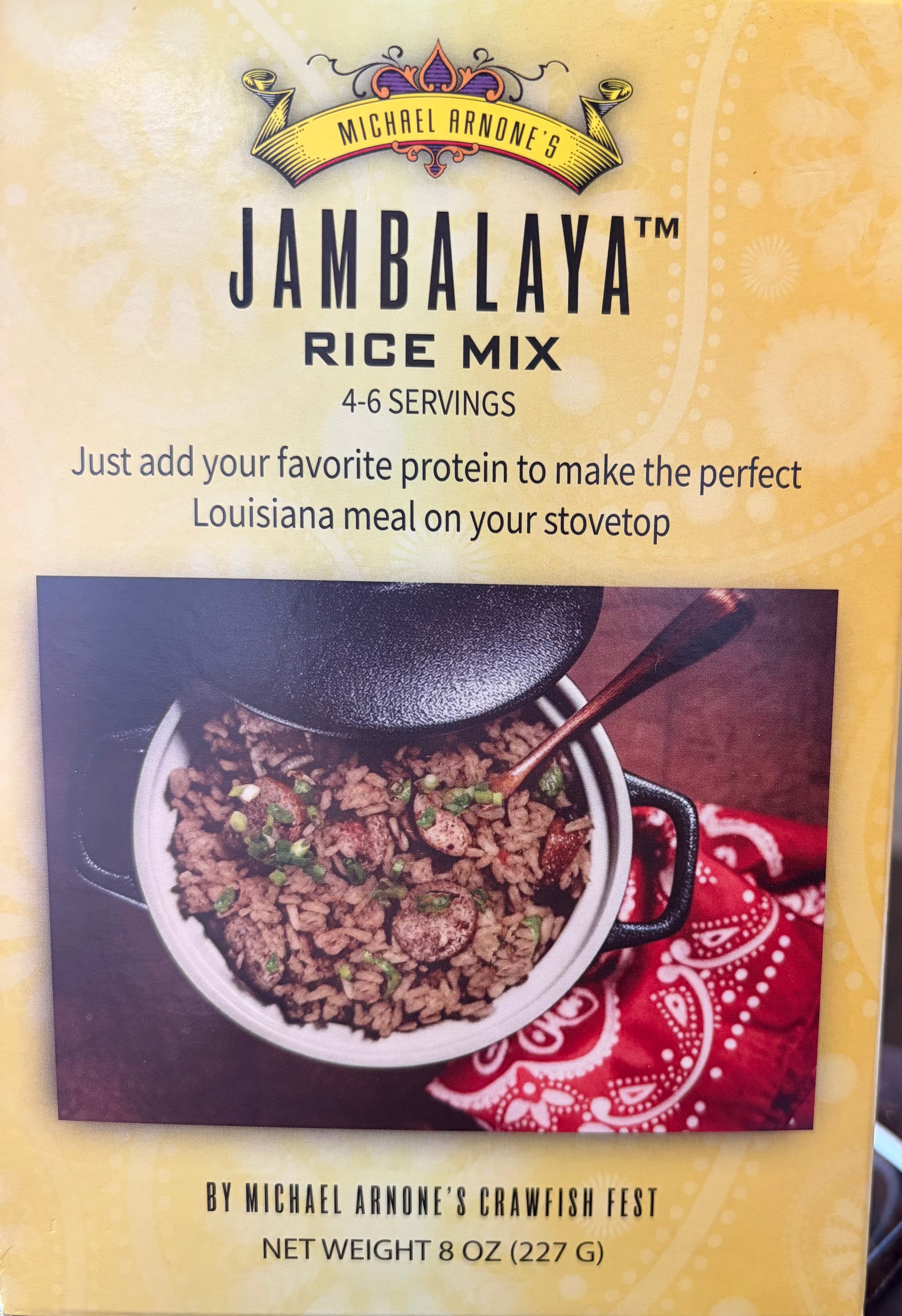 Michael Arnone's Jambalaya Rice Mix – Michael Arnone's Jambalaya Mix